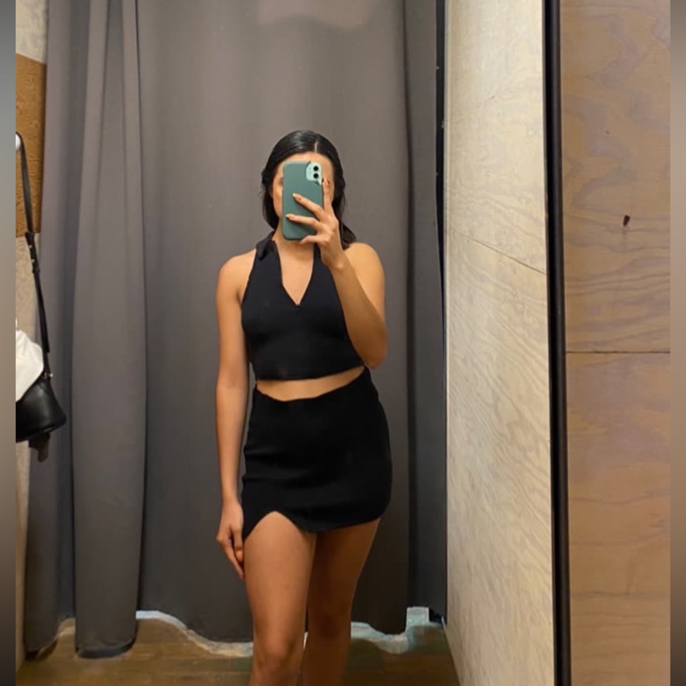 Urban Outfitters Black Halter Top